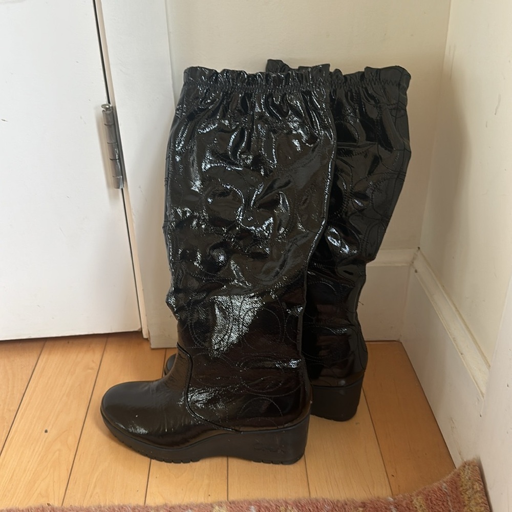 Coach Black Boots - Picture 4 of 5